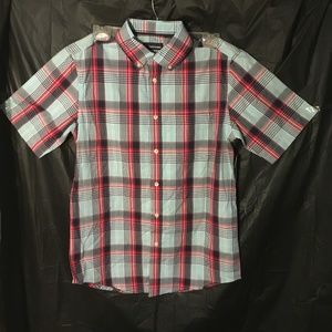 Basic Editions | Shirts | Nwt Basic Editions Mens Plaid Button Size ...